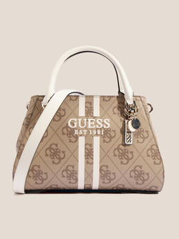 Guess: Тёмная спортивная сумка 