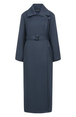Emporio Armani: Синее пальто 