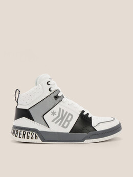 Bikkembergs: Белые кроссовки 