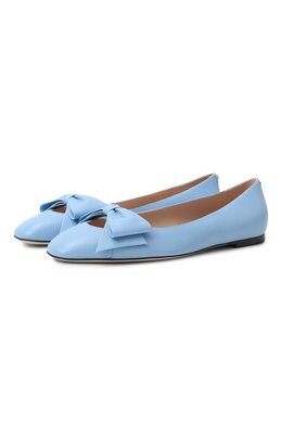 Valentino: Голубые балетки 