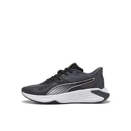 PUMA: Чёрные кроссовки 