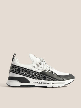 Versace Jeans Couture: Белые кроссовки 
