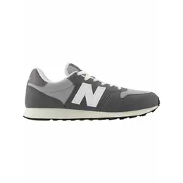 New Balance: Серые кроссовки  500