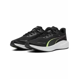 PUMA: Чёрные кроссовки 