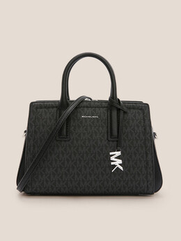 Michael Kors: Чёрная спортивная сумка 