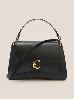 Coccinelle: Чёрная спортивная сумка 