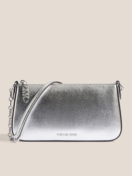 Michael Kors: Серебристая сумка 