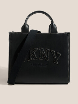 Dkny: Чёрная спортивная сумка 