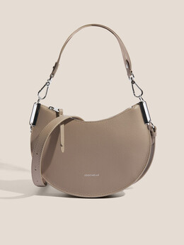 Coccinelle: Бежевая спортивная сумка 