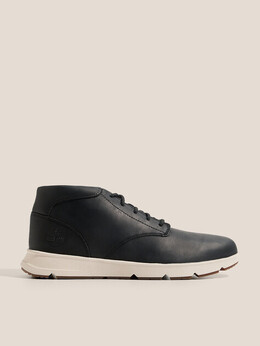 Timberland: Чёрные ботинки 