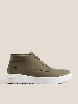 Timberland: Зелёные кроссовки 