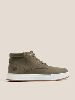 Timberland: Кроссовки цвета хаки 