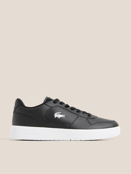 Lacoste: Чёрные кроссовки 