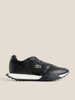 Lacoste: Чёрные кроссовки 