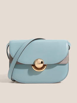 Furla: Голубая сумка 