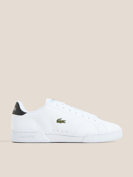 Lacoste: Белые кроссовки 