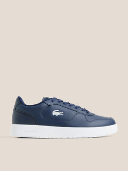 Lacoste: Тёмные кроссовки 