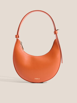 Furla: Оранжевая сумка 
