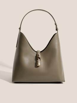 Furla: Коричневая сумка 