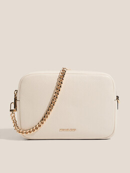 Michael Kors: Бежевая сумка 
