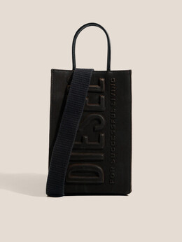 Diesel: Чёрная спортивная сумка 