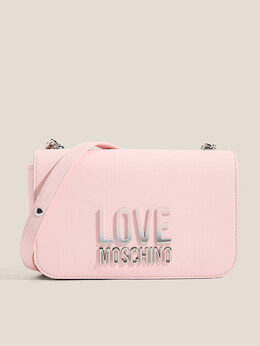 Love Moschino: Светлая сумка 