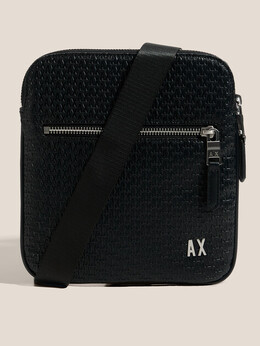 Armani Exchange: Чёрная сумка 