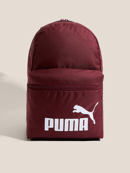 Puma: Бордовая спортивная сумка 