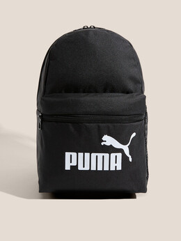 Puma: Чёрная спортивная сумка 
