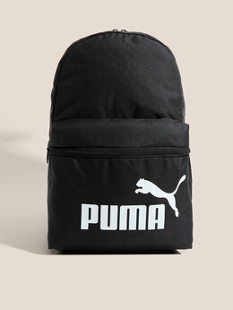 Puma: Чёрная спортивная сумка 