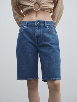 Pepe Jeans: Синие шорты 