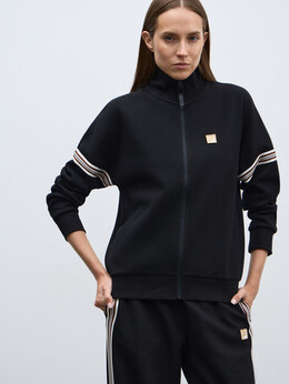 Fila: Чёрная толстовка 