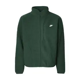 NIKE: Зелёная куртка  Sportswear Club