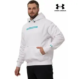 Under Armour: Белая толстовка 