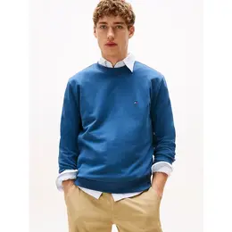 TOMMY HILFIGER: Синий свитшот 