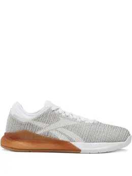 Reebok: Белые кроссовки  Nano 9
