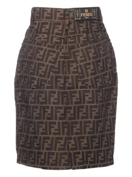 Fendi Pre-Owned: Короткая юбка 