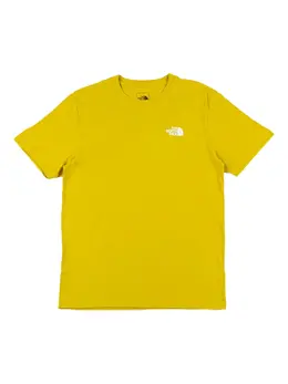 The North Face: Жёлтая футболка  Box