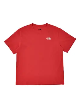 The North Face: Красная футболка 