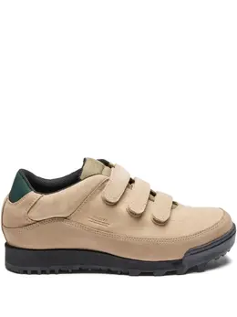 Suicoke: Бежевые кроссовки 