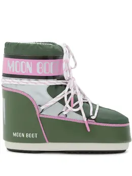 Moon Boot: Зелёные ботинки 
