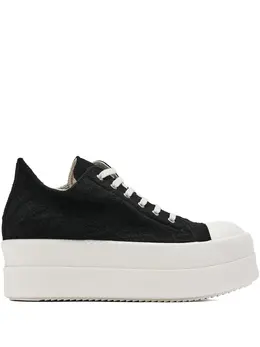 Rick Owens DRKSHDW: Чёрные кроссовки 
