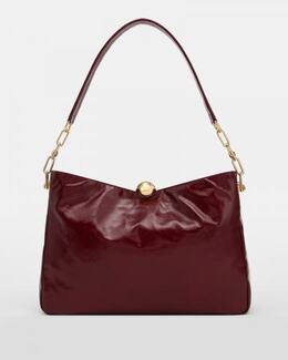 FURLA: Бордовая сумка 