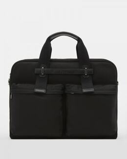 FURLA: Чёрная сумка 