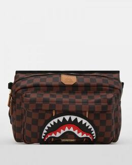 SPRAYGROUND: Коричневая сумка 