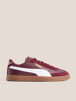 Puma: Бордовые кроссовки 