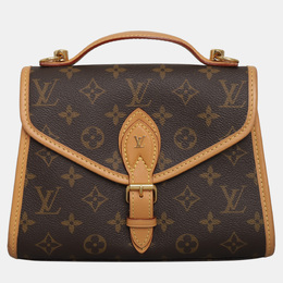 Louis Vuitton: Коричневая сумка 