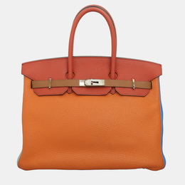 Hermes: Многоцветная сумка  Birkin 35