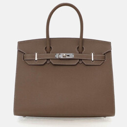 Hermes: Коричневая сумка  Birkin 30