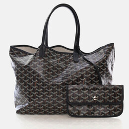 Goyard: Чёрная сумка 